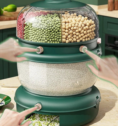 DISPENSADOR CUBO 390° ARROZ/MENESTRAS